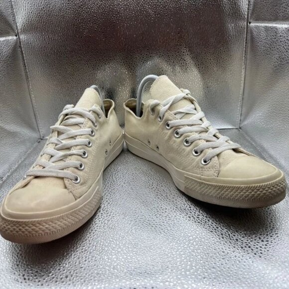 Size M9/W11 Converse Chuck 70 Comme des Garçons Unisex Beige Low Top Sneakers - Picture 3 of 9